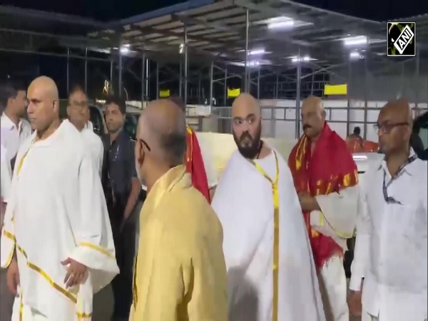 Reliance Executive Director Anant Ambani visits Tirumala Temple, offers prayers and donates hair