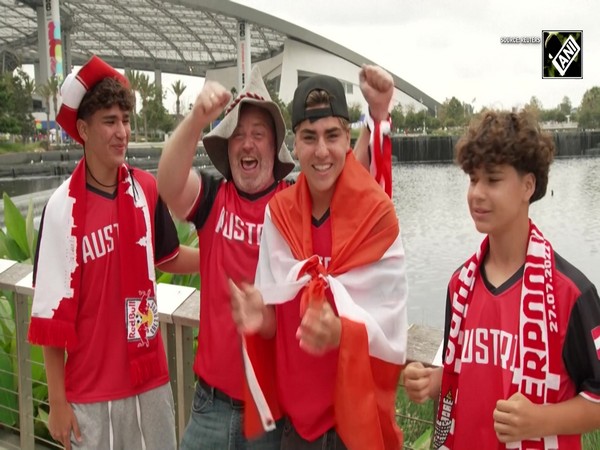 ‘Today is a big moment’: Cheerful Spanish fans march towards LA stadium ahead of Austria showdown