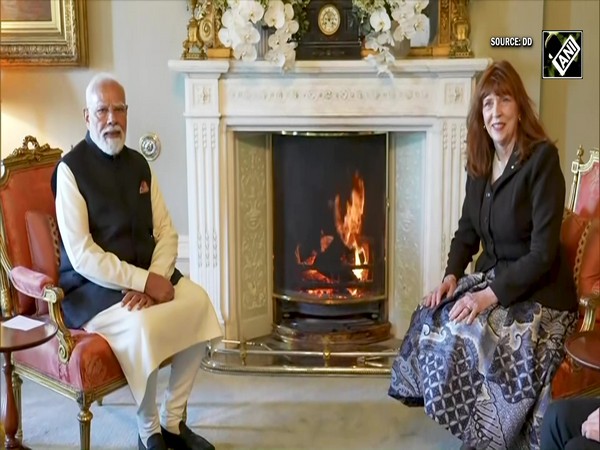 PM Modi meets Governor of Victoria Margaret Gardner AC at her official residence in Melbourne