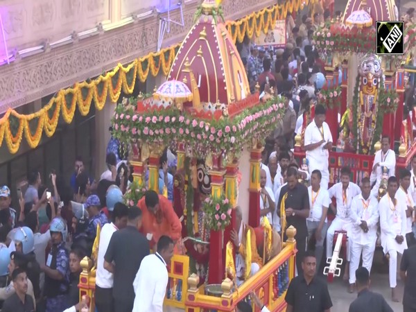 Rath Yatra 2026: Gujarat CM Bhupendra Patel pulls chariot at Shree Jagannathji Mandir in Ahmedabad