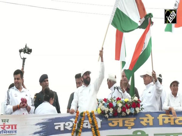 CM Nayab Singh Saini flags off ‘Youth Marathon’ in Narnaul, Haryana