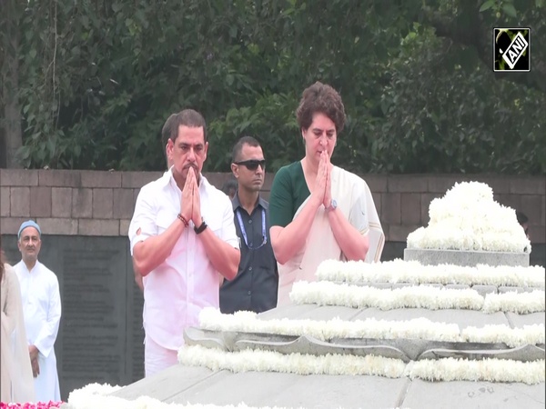 Rahul, Priyanka Gandhi pay homage to Rajiv Gandhi at Veer Bhumi on his 82nd Birth Anniversary
