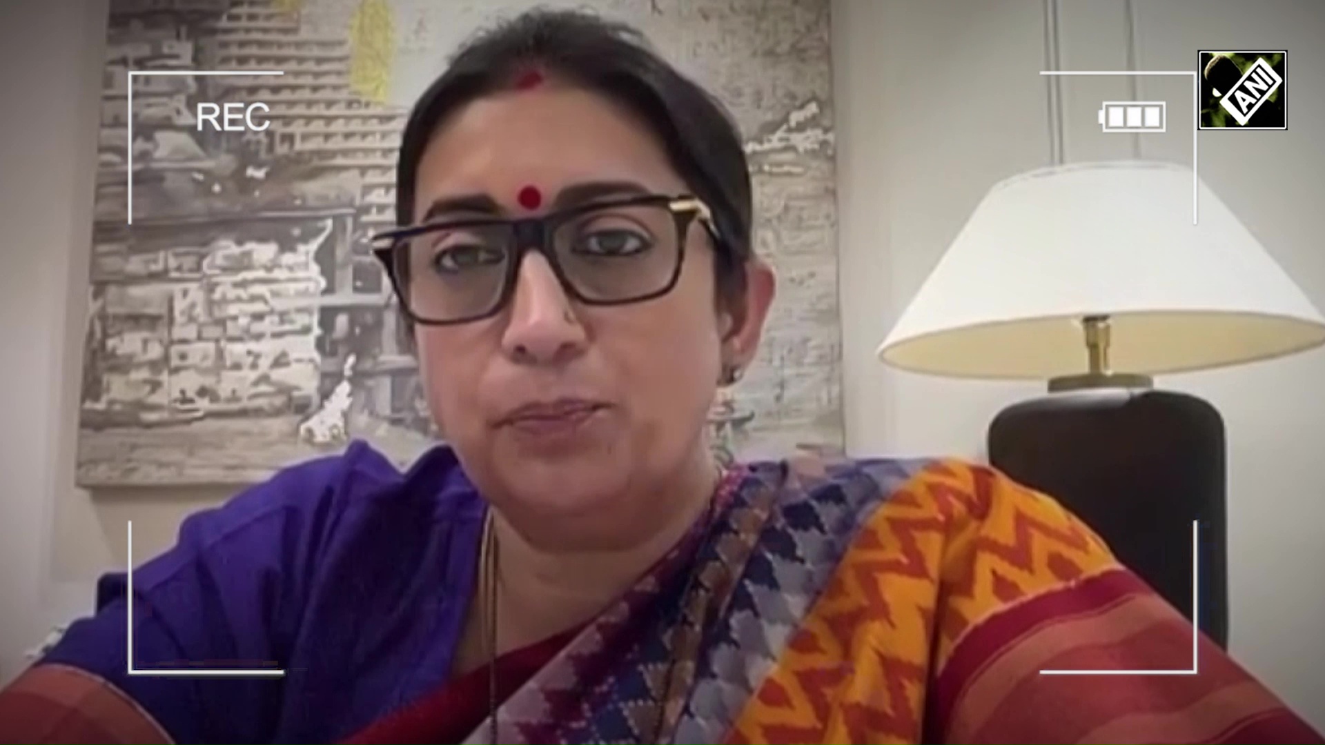 BJP's Smriti Irani slams Rahul Gandhi over Parliament Street PS protest, calls it 'political gain'