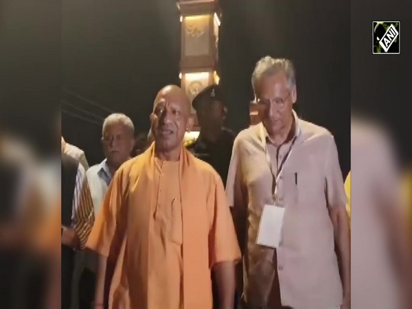 WATCH: UP CM Yogi Adityanath inaugurates 'Kanha Bhakti Stambh' in Vrindavan