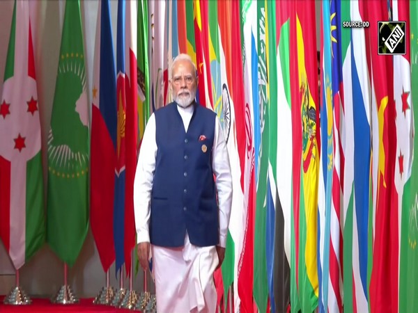 WATCH: PM Modi arrives at Bharat Mandapam on Day 2 of the BRICS Summit 2026