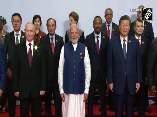 MOMENT: PM Modi, Xi, Putin & leaders pose for ‘family photo’ on Day 2 of the BRICS Summit 2026