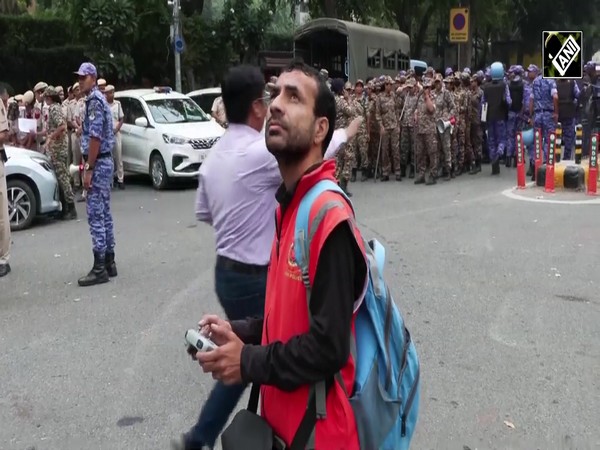 Drones deployed to monitor security situation near Hotel Le Méridien, ahead of CJP protest in Delhi