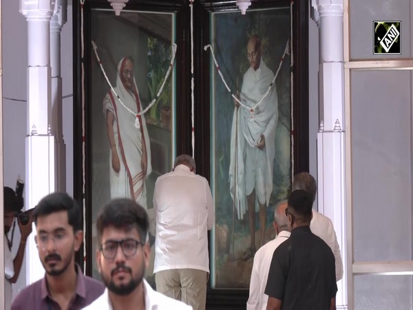 Gujarat CM Bhupendra attends all-faith prayer meeting on birth anniversary of Gandhi, Shastri