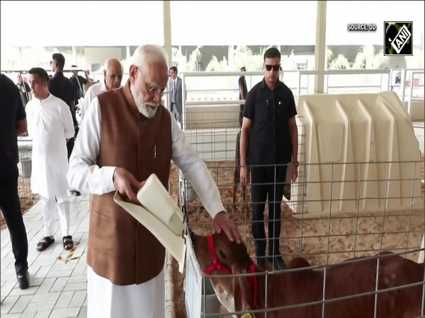 PM Modi visits Bharat Bovine Breeding and Research Centre (BBBRC) cattle farm in Banaskantha