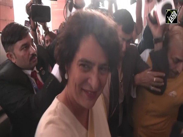 “I am very happy…” says Priyanka as she makes her maiden Parliament entry, Sonia and Rahul present