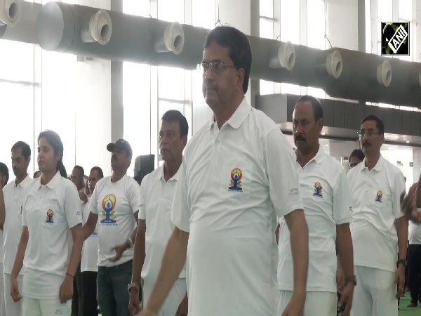 Tripura CM Manik Saha participates in International Yoga Day celebrations; performs Yoga Asanas