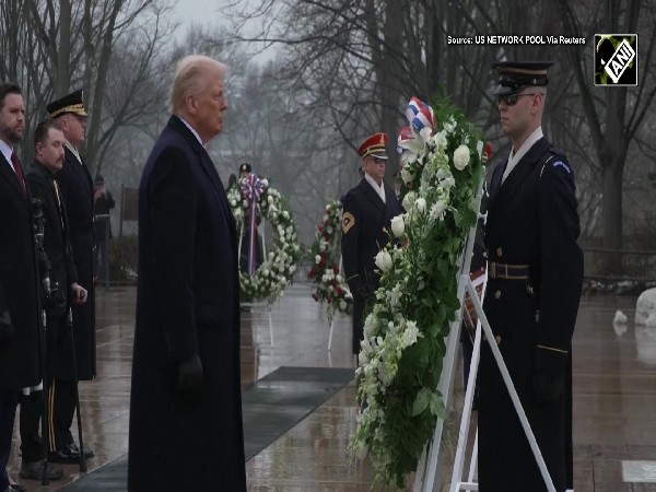 US President-elect Donald Trump lays wreath at Arlington National cemetery | USA |inauguration