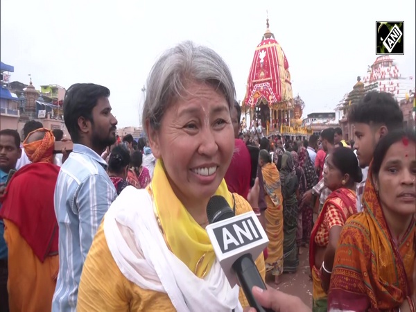 Odisha: Devotees from Kyrgyzstan Attend Lord Jagannath’s Rath Yatra in Puri