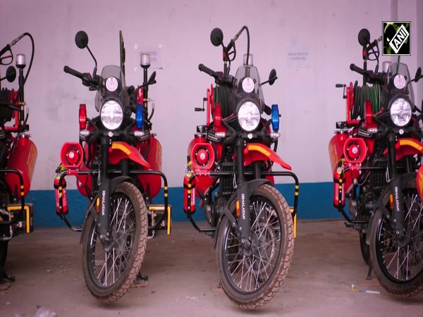 Manipur enhances fire response with high-tech motorbikes
