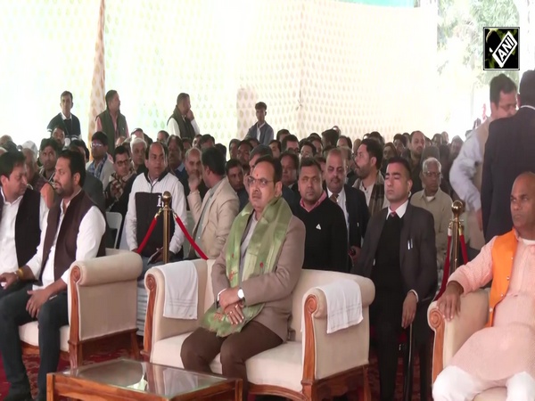 CM Bhajan Lal Sharma listens 130th episode of PM Modi’s ‘Mann ki Baat’ along with party leaders