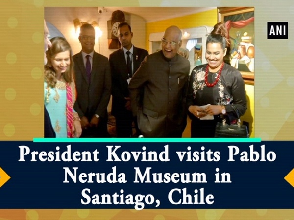 President Kovind visits Pablo Neruda Museum in Santiago, Chile