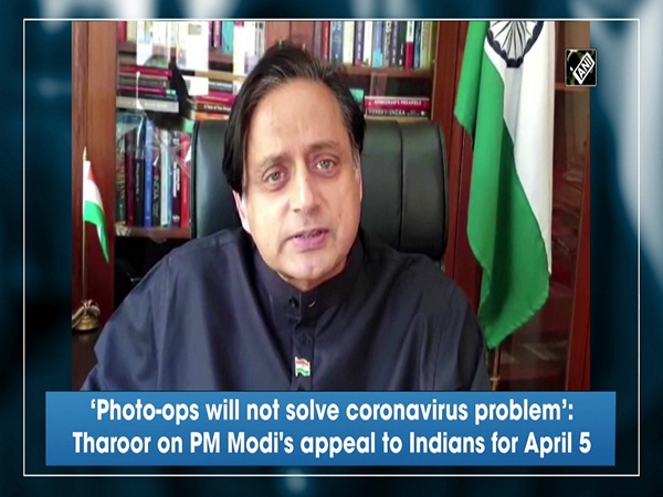 ‘Photo-ops will not solve coronavirus problem’: Tharoor on PM Modi's appeal to Indians for April 5