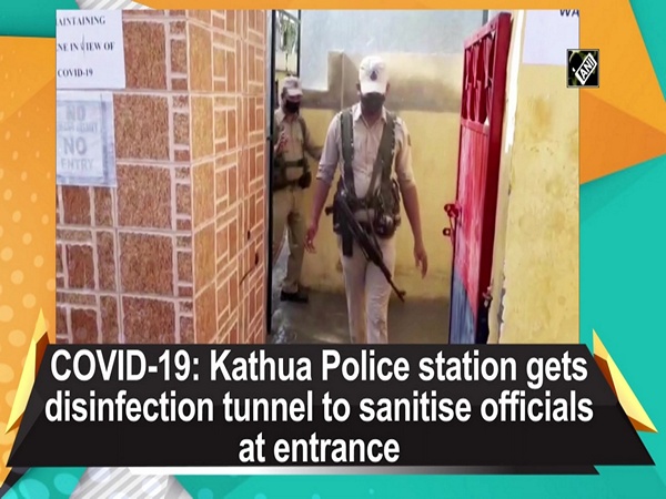 COVID-19: Kathua Police station gets disinfection tunnel to sanitise officials at entrance