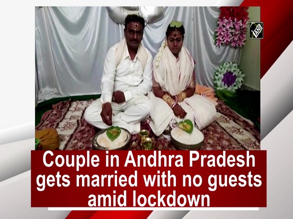 Couple in Andhra Pradesh gets married with no guests amid lockdown