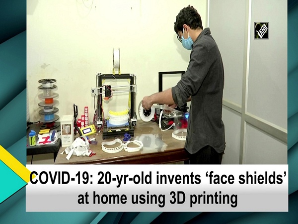 COVID-19: 20-yr-old invents ‘face shields’ at home using 3D printing