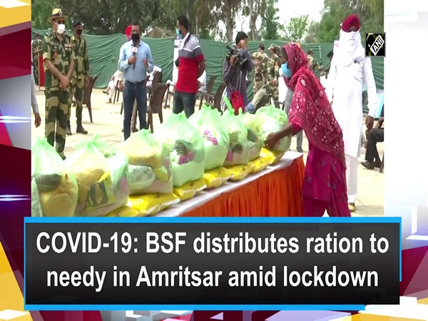 COVID-19: BSF distributes ration to needy in Amritsar amid lockdown