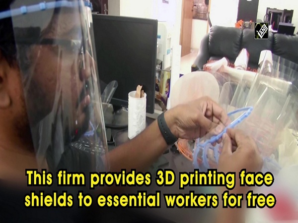 This firm provides 3D printing face shields to essential workers for free