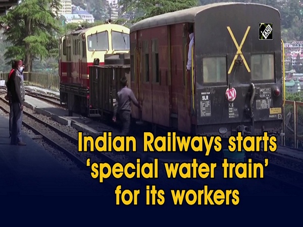 Indian Railways starts ‘special water train’ for its workers