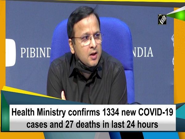 Health Ministry confirms 1334 new COVID-19 cases and 27 deaths in last 24 hours