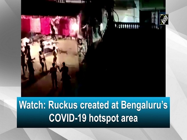 Watch: Ruckus created at Bengaluru’s COVID-19 hotspot area