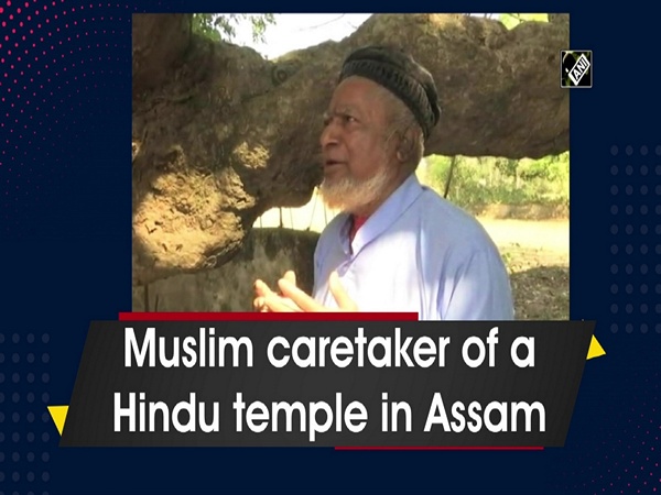Muslim caretaker of a Hindu temple in Assam