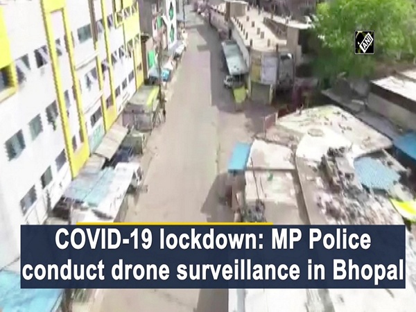 COVID-19 lockdown: MP Police conduct drone surveillance in Bhopal