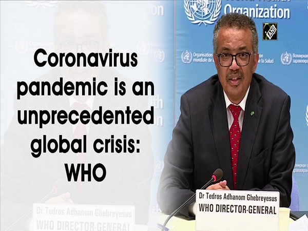 Coronavirus pandemic is an unprecedented global crisis: WHO