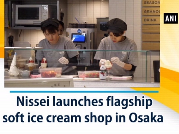 Nissei launches flag ship soft ice cream shop