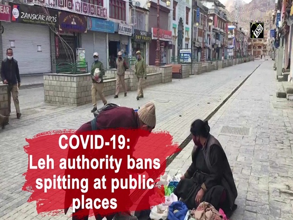 COVID-19: Leh authority bans spitting at public places