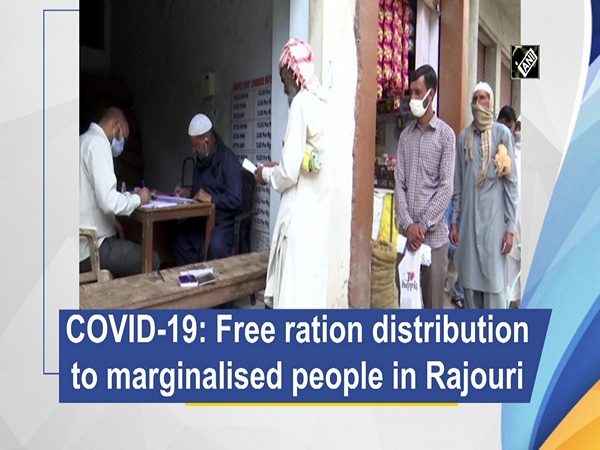 COVID-19: Free ration distribution to marginalised in Rajouri