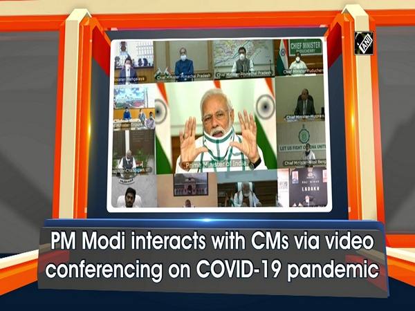 PM Modi interacts with CMs via video conferencing on COVID-19 pandemic