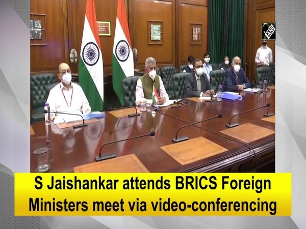 S Jaishankar attends BRICS Foreign Ministers meet via video-conferencing