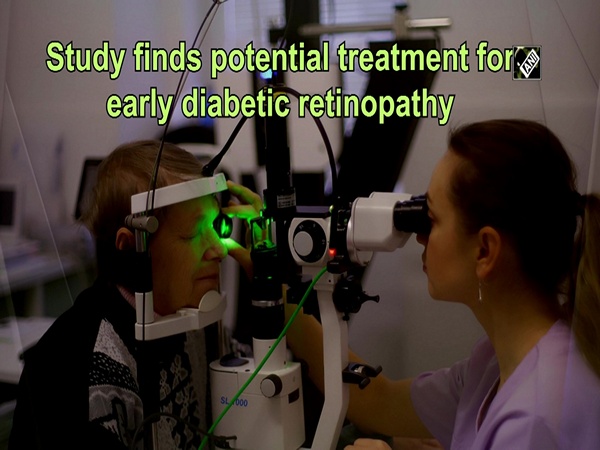Study finds potential treatment for early diabetic retinopathy