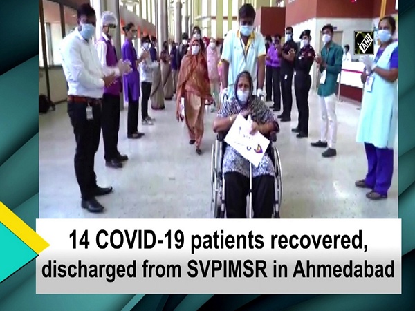 14 COVID-19 patients recovered, discharged from SVPIMSR in Ahmedabad