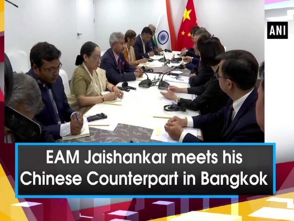 EAM Jaishankar meets his Chinese Counterpart in Bangkok