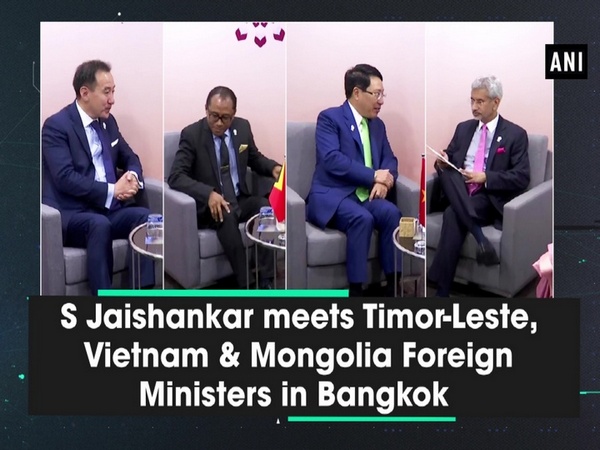 S Jaishankar meets Timor-Leste, Vietnam & Mongolia Foreign Ministers in Bangkok