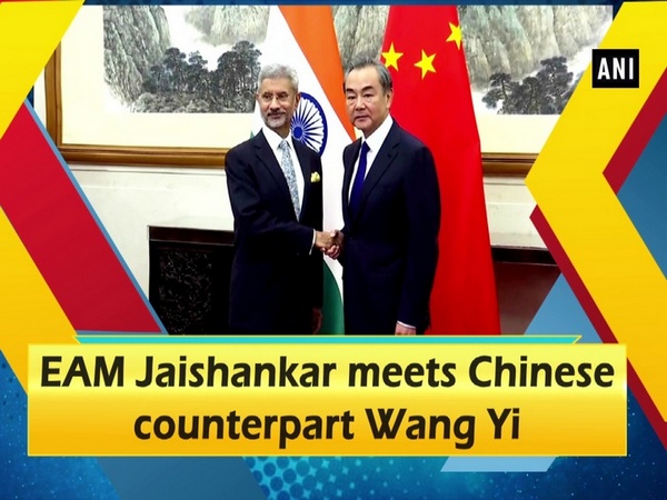 EAM Jaishankar meets Chinese counterpart Wang Yi