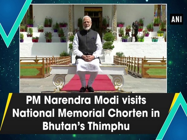 PM Narendra Modi visits National Memorial Chorten in Bhutan’s Thimphu