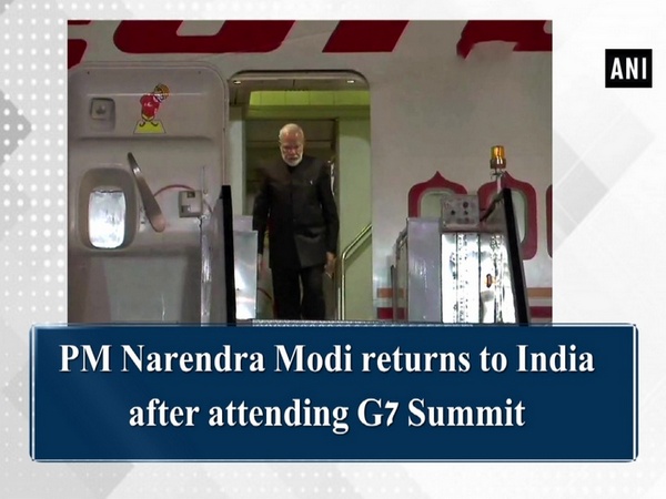 PM Narendra Modi returns to India after attending G7 Summit