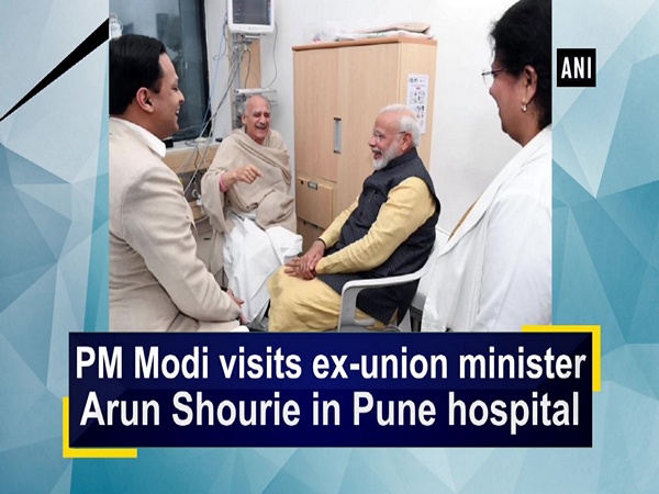 PM Modi visits ex-union minister Arun Shourie in Pune hospital