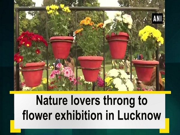 Nature lovers throng to flower exhibition in Lucknow