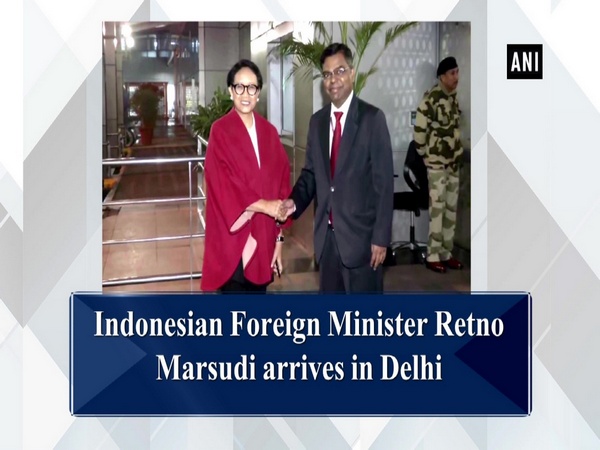 Indonesia Foreign Minister Retno Marsudi arrives in Delhi