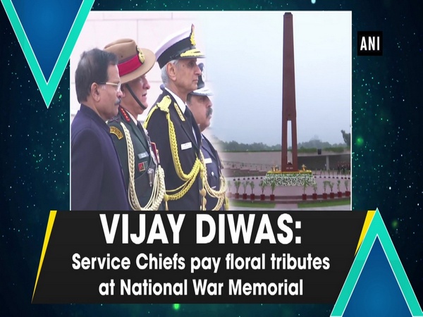 Vijay Diwas: Service Chiefs pay floral tributes at National War Memorial