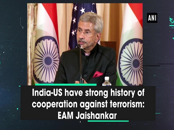India-US have strong history of cooperation against terrorism: EAM Jaishankar