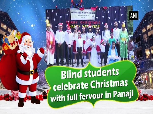 Blind students celebrate Christmas with full fervour in Panaji